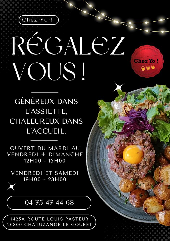 Chez Yo ! - Menu Image 1